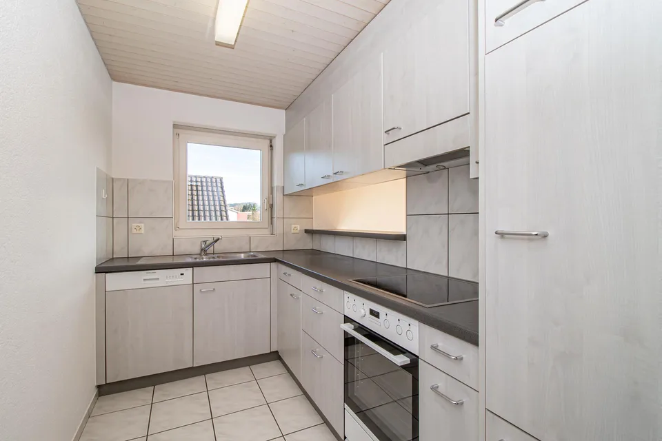 Gemütliche 3-Zimmer-Dachwohnung im Grünen