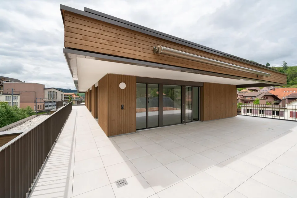 5.5-Zimmer-Attikawohnung A10 - Modern wohnen an der Langete