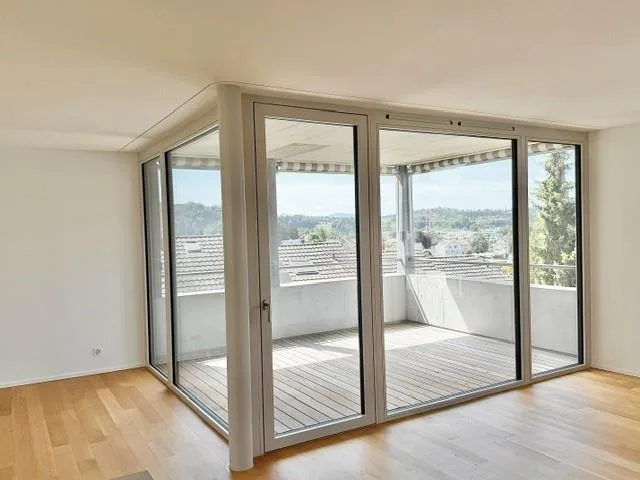 Grosse, helle und sehr moderne Wohnung mit Top Aussicht über Reiden