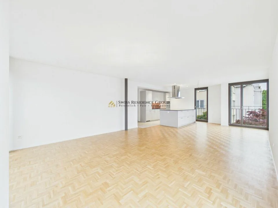 Erstbezug: Exklusive 4.5-Zimmer-Wohnung mit stilvollem Neubau-Ausba...