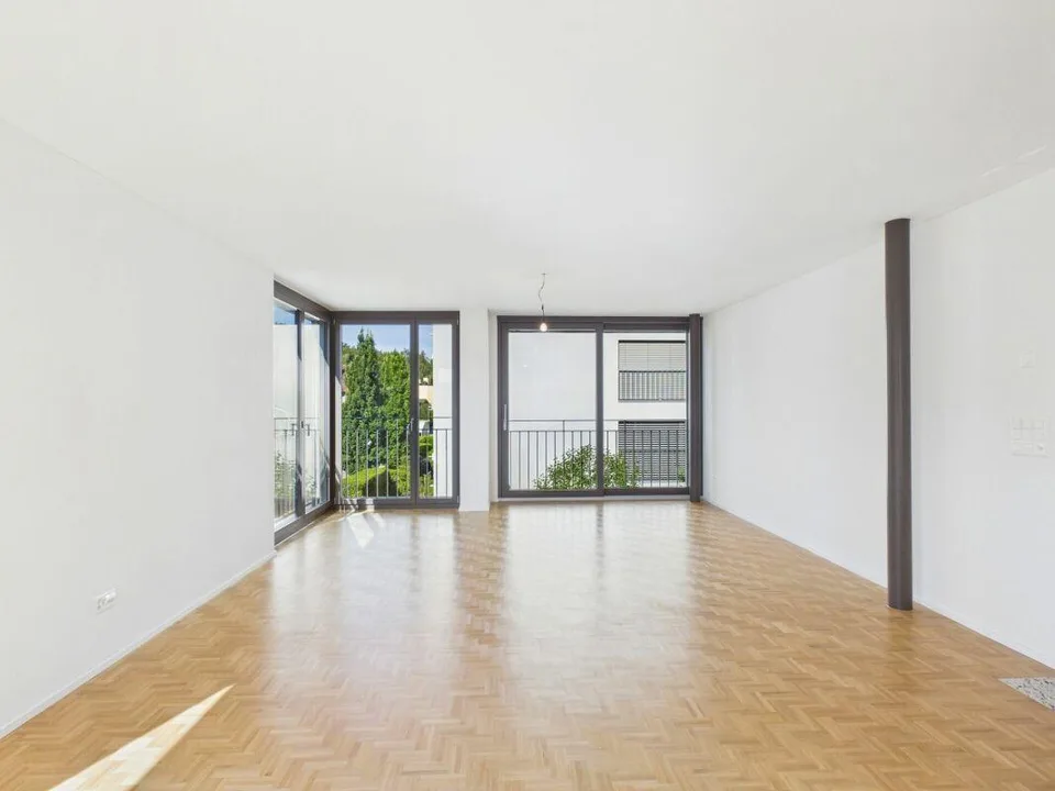 Erstbezug: Exklusive 4.5-Zimmer-Wohnung mit stilvollem Neubau-Ausba...