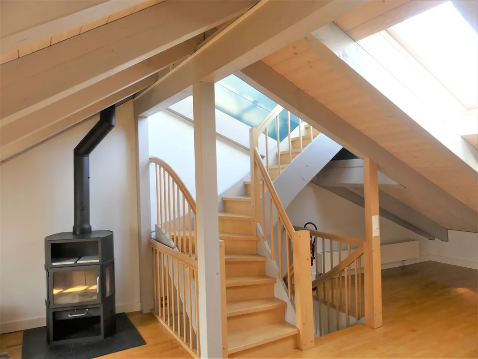 originelle 3.5 Zimmer-Wohnung auf mehreren Stockwerken