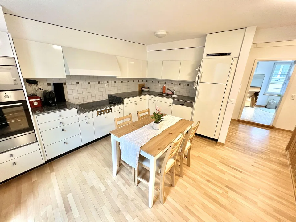 originelle 3.5 Zimmer-Wohnung auf mehreren Stockwerken