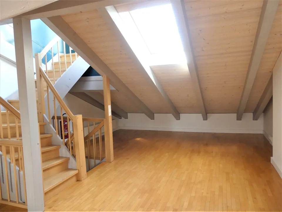 originelle 3.5 Zimmer-Wohnung auf mehreren Stockwerken