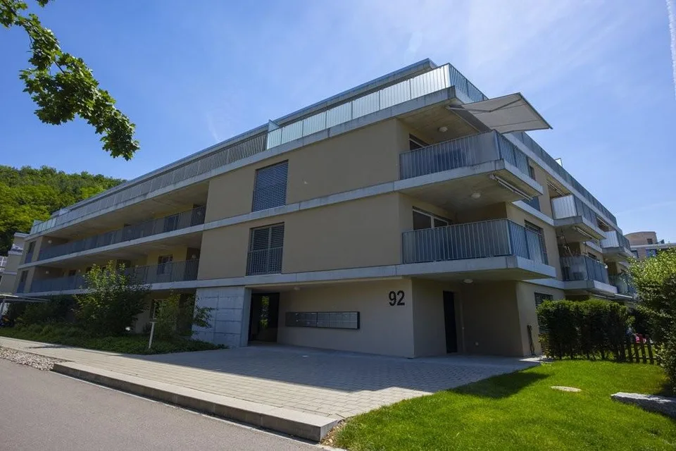 Moderne Wohnung mit eigenem Waschturm