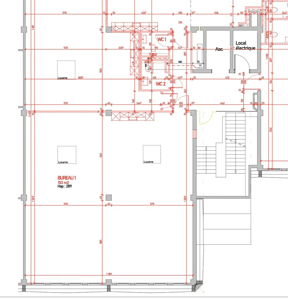 Surface de 140m2 avec quai de chargement à louer !