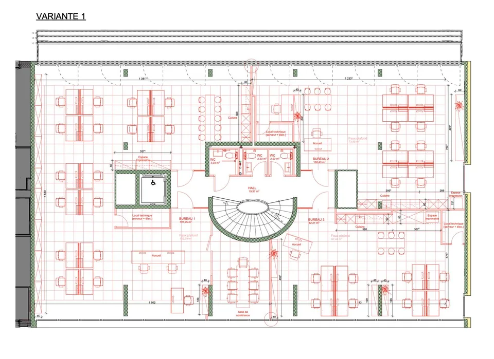 Opportunité exceptionnelle pour vos bureaux de 387 m2 divisibles 10... – photo 10 sur 11