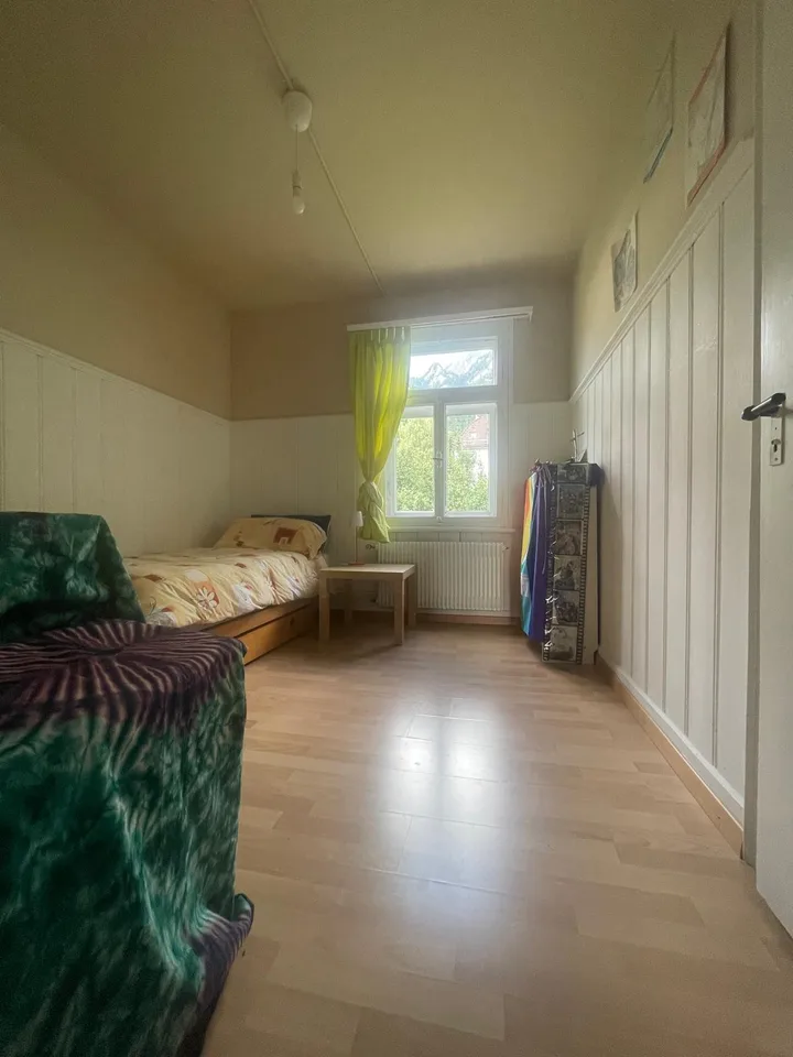 Charmante 4.5-Zimmer-Altbauwohnung mit Balkon & Bergsicht