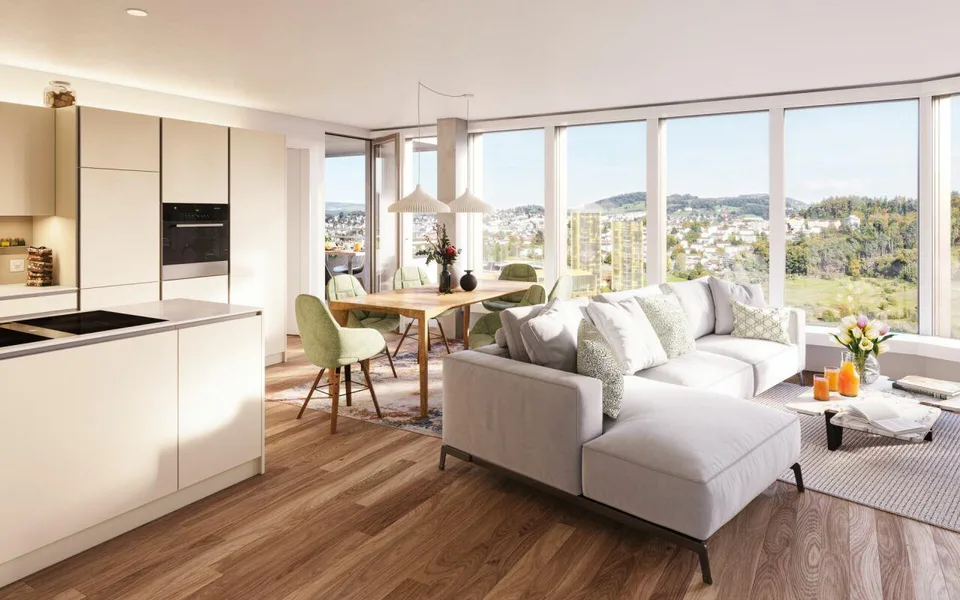 Aussichtsreiches Zuhause mit Stil