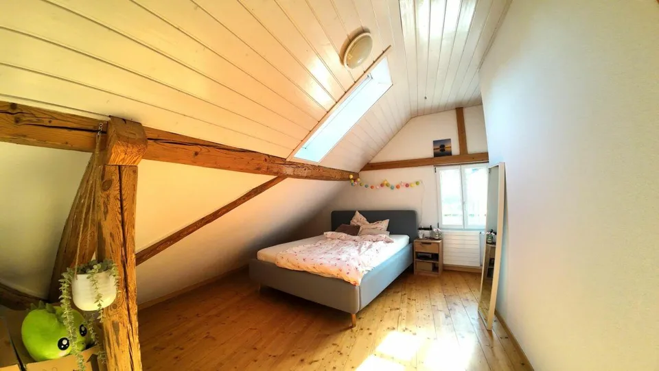 Idyllische 3-Zimmer Dachwohnung