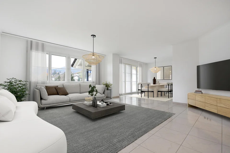 Exklusive 4.5-Zimmerwohnung mit 142 m² Wohnfläche im begehrten Haslach