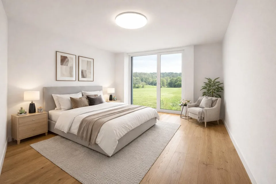 => Neu - Erstbezug neue grosse Wohnungen, sehr grosser Balkon 32m2