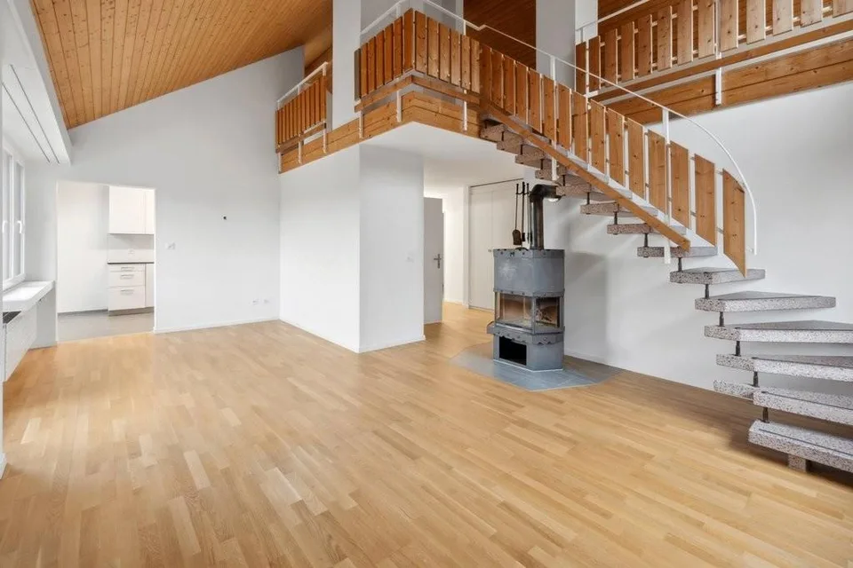 Gemütliche Dachwohnung in grüner Umgebung
