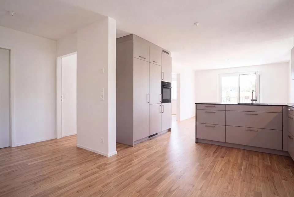 Erstbezug von exklusiver Attika-Wohnung mit XXL-Terrasse und Weitsi...