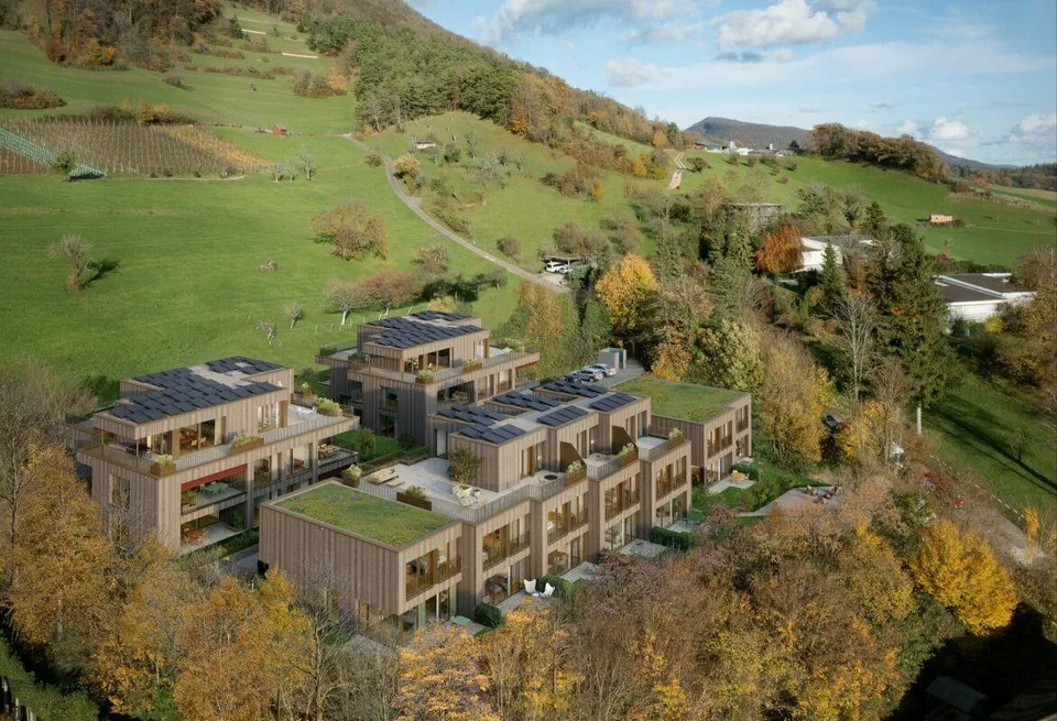 4.5-Zimmer-Attikawohnung mit 195 m² Terrasse und Weitsicht