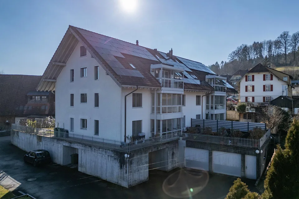 attraktive Dachwohnung in Schüpfen zu vermieten ab Oktober 2026