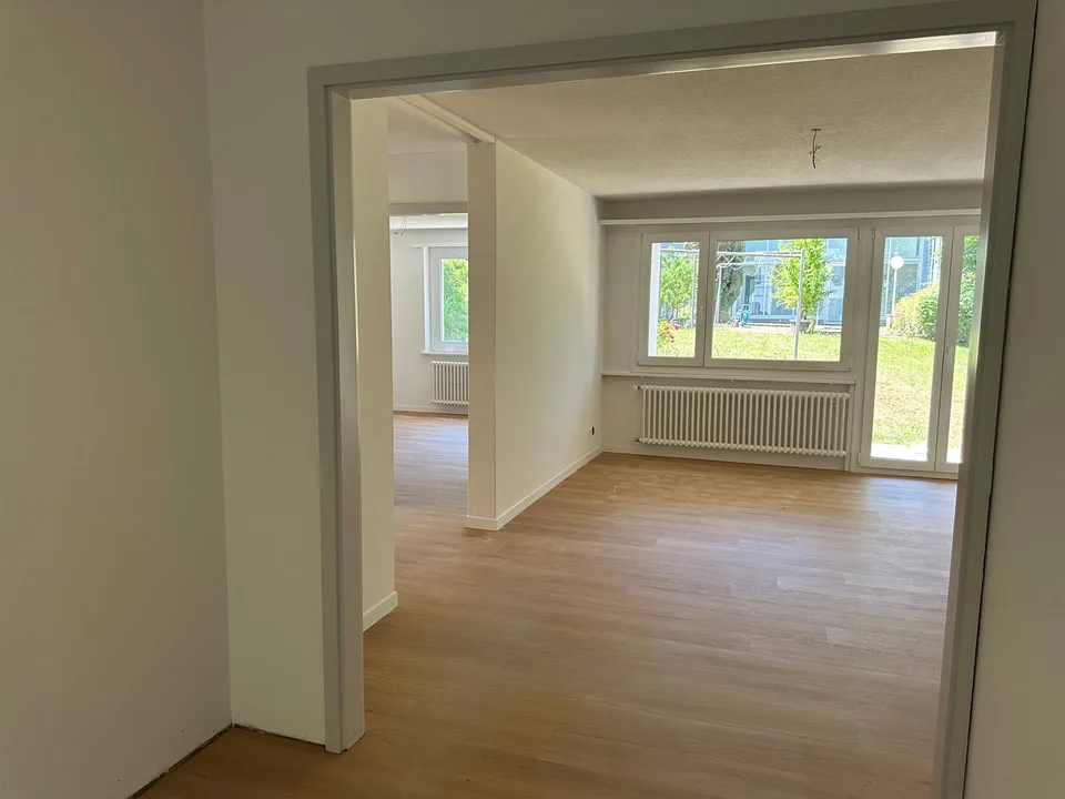 Komplett renovierte Wohnung in stadtnaher und dennoch ruhiger Lage