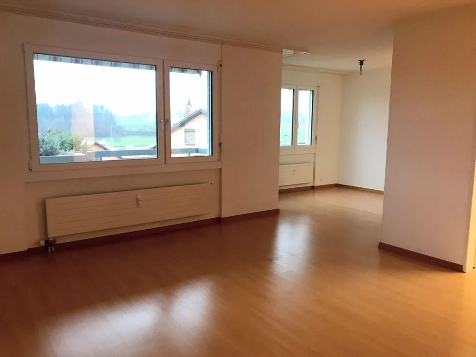 Teilsanierte Wohnung im Grünen mit Gartensitzplatz