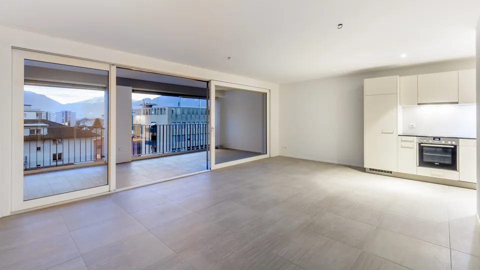 moderne, exklusive 1.5 Zimmer-Wohnung 5. OG