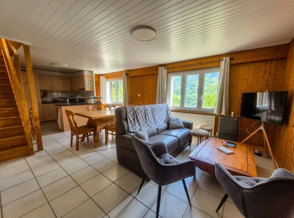 EUSEIGNE - DUPLEX DE 4.5PCES AVEC TERRASSE ET MAGNIFIQUE VUE