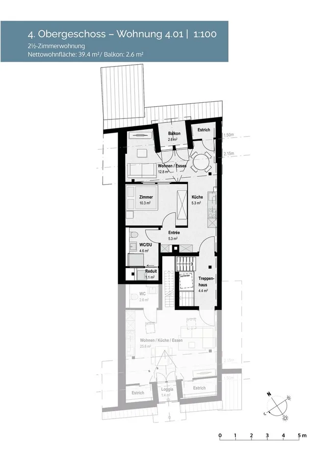 2½-Zimmerwohnung - Stilvoll renovierte Wohnungen