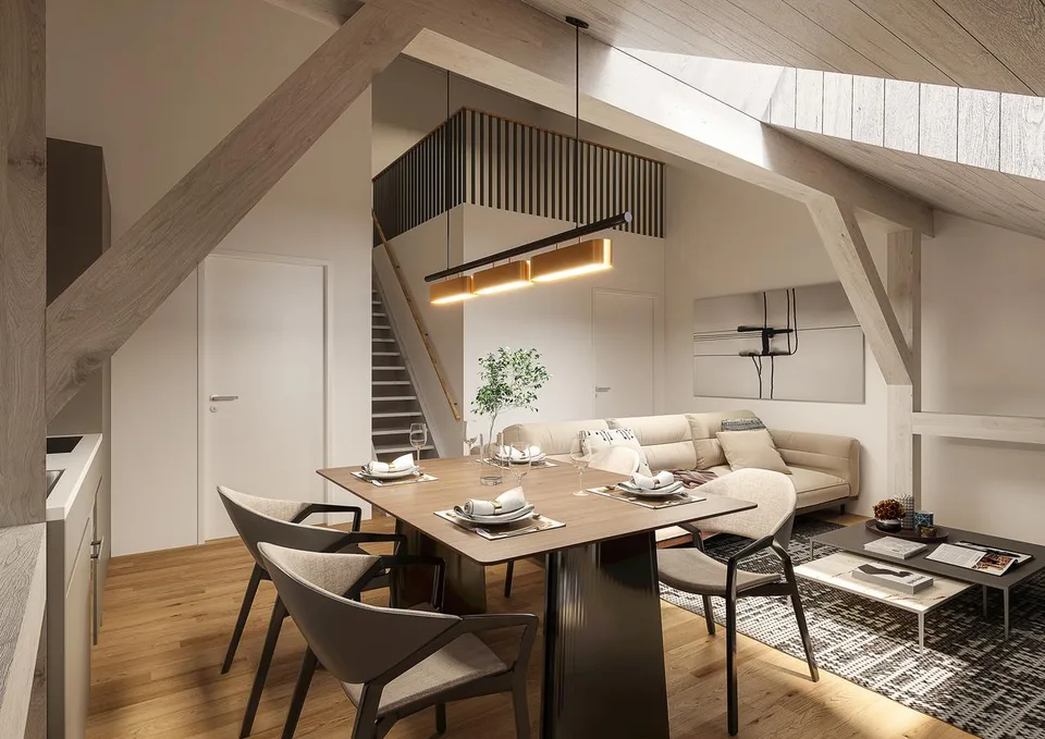 2½-Zimmer Maisonette-Wohnung im Herzen der Laufenburger Altstadt