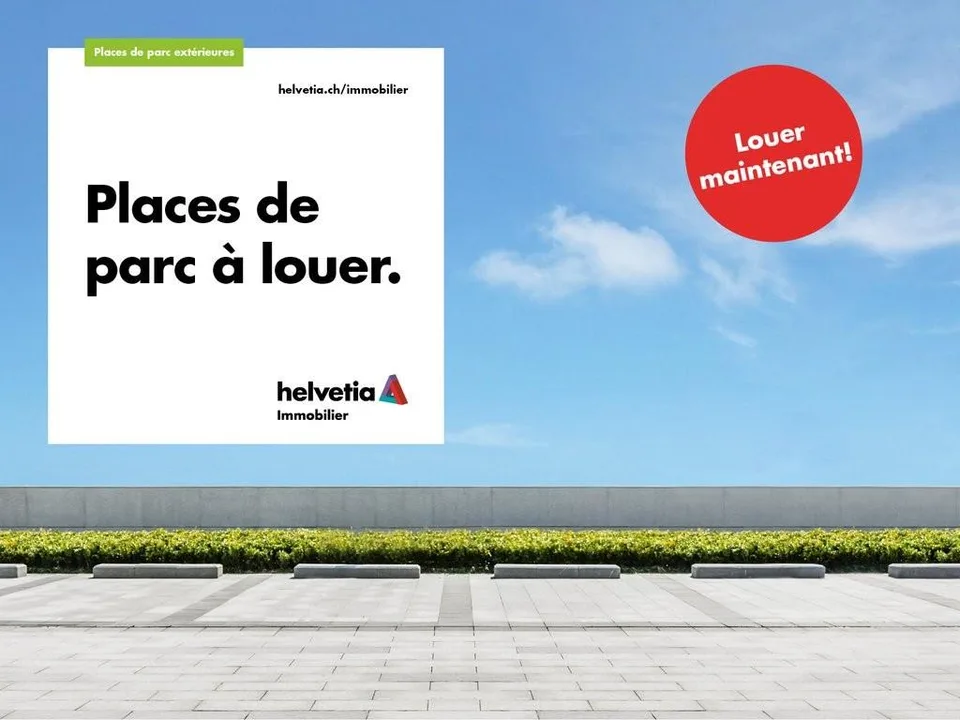 Places de parking extérieure