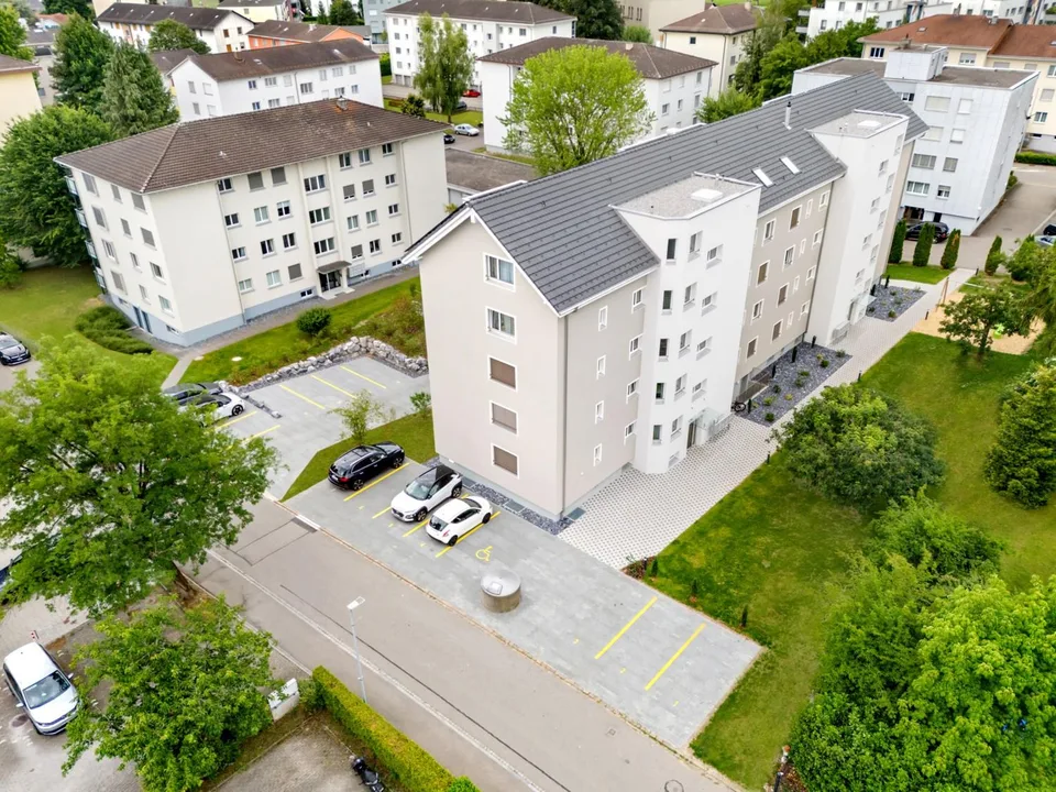 Abstellplätze im Quartier!