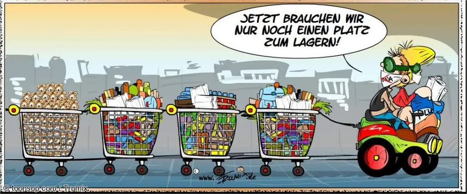 Lagerräume – Platz für alles, was Ihnen im Weg steht!