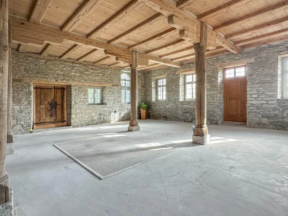 Arbeiten in der ehemaligen Burgrainmühle