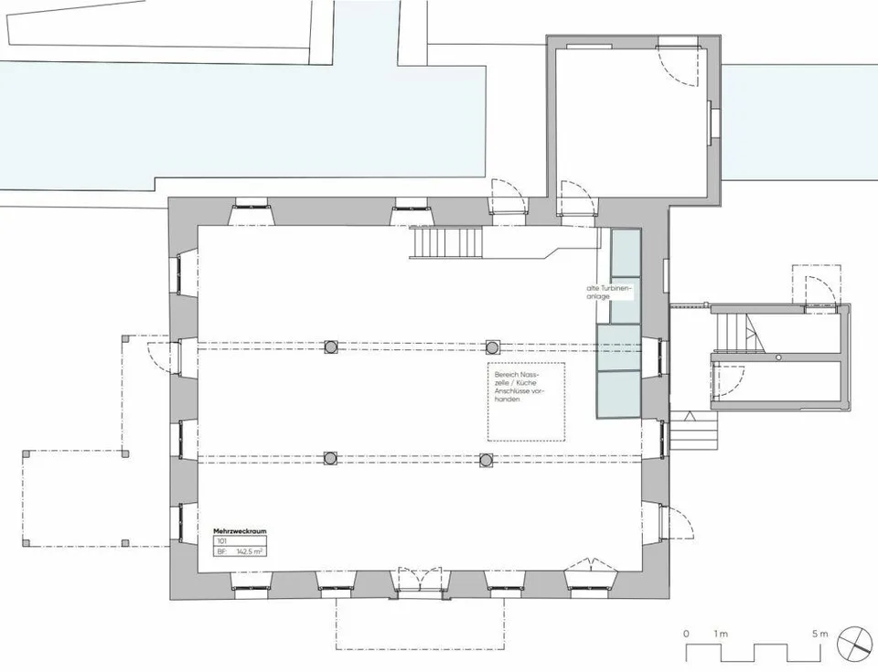 Arbeiten in der ehemaligen Burgrainmühle – Foto 8 von 10