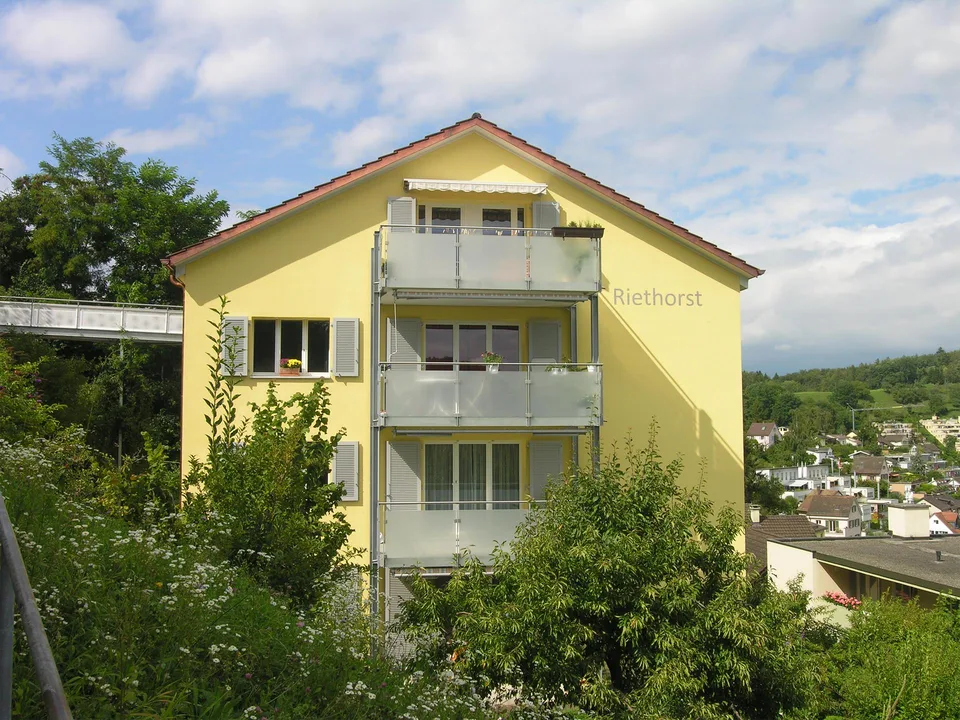 ...mit Blick über Schaffhausen