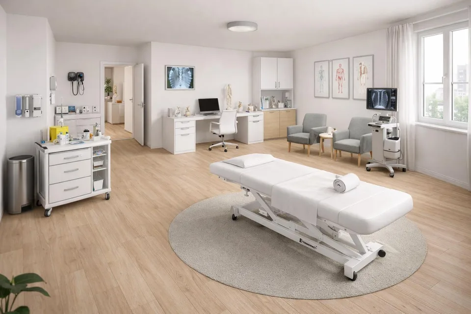 klimatisiertes Büro/Kosmetik/Beauty/Praxis (mit WC, Opt Dusche)