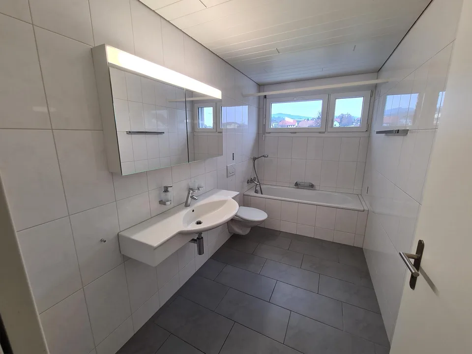 attraktive, helle Wohnung mit toller Fernsicht und Nähe zur Aare