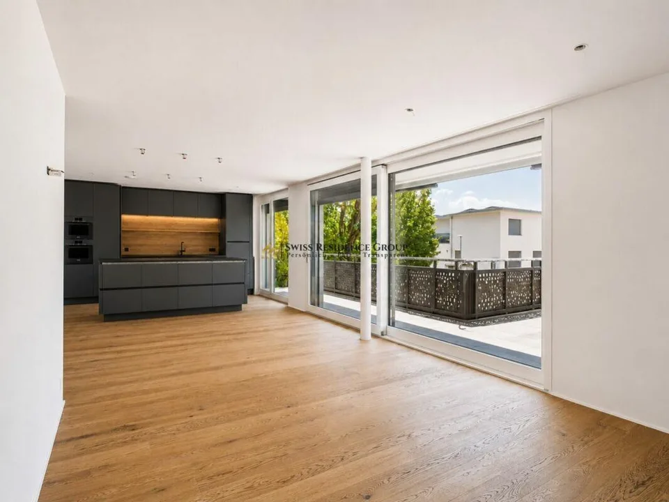 Modernes 5.5-Zimmer Zuhause mit Terrasse, Garten und Kühlung