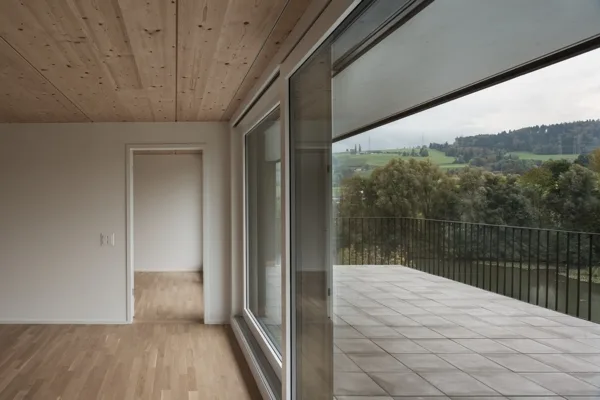 2.5-Zi-Attika-Neubauwohnung mit 46m2 Terrasse am Bildweiher (Nr. 4.2)