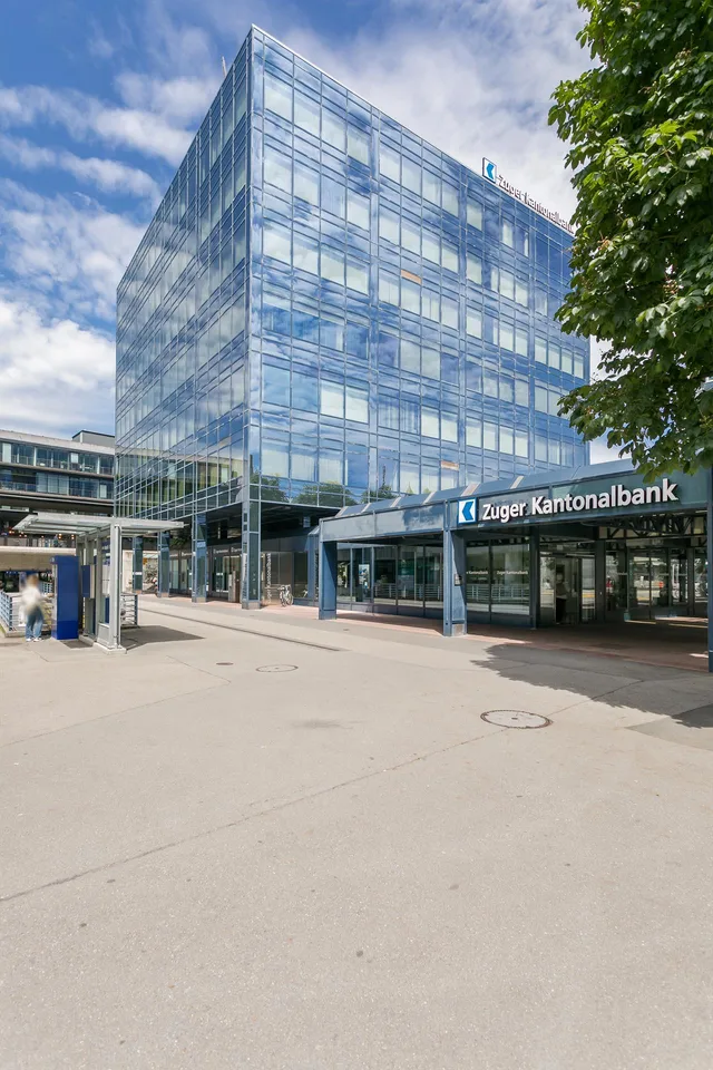 Befristete Bürofläche an Toplage direkt beim Bahnhof Zug