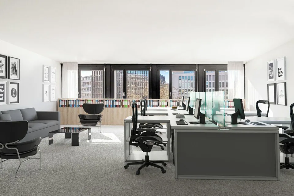 All-Inclusive Einzelbüro an bester Lage am Picassoplatz