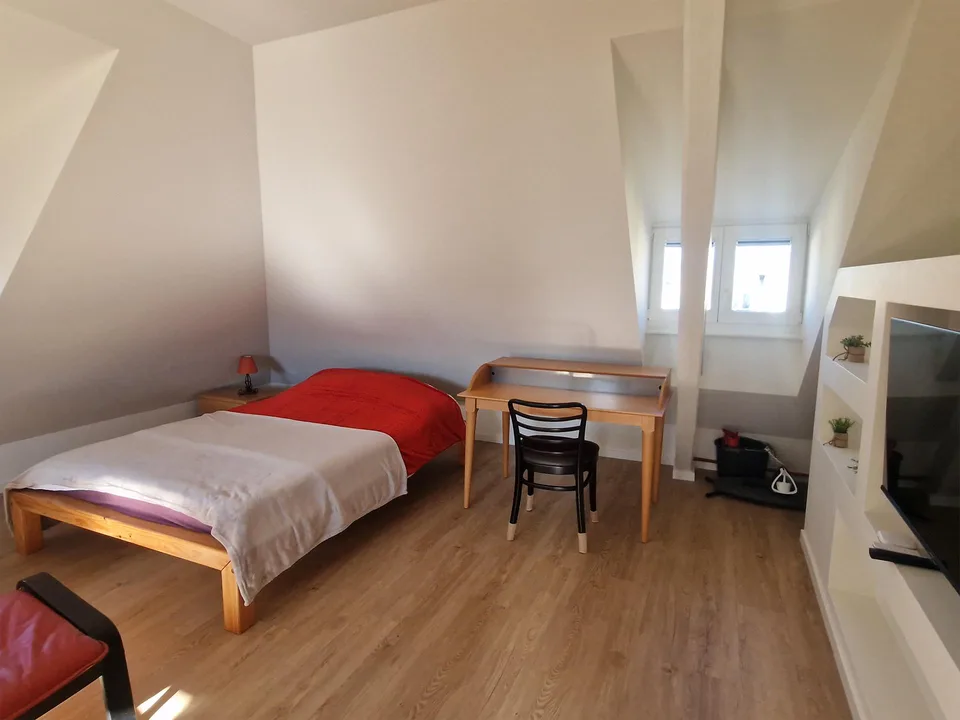 Möblierte 1.5-Zimmer-Dachwohnung in Reinach zu vermieten