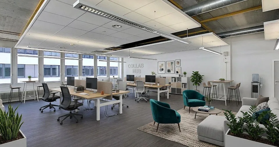Voll ausgebaute Büroflächen im TechCenter Reinach! – Foto 6 von 13