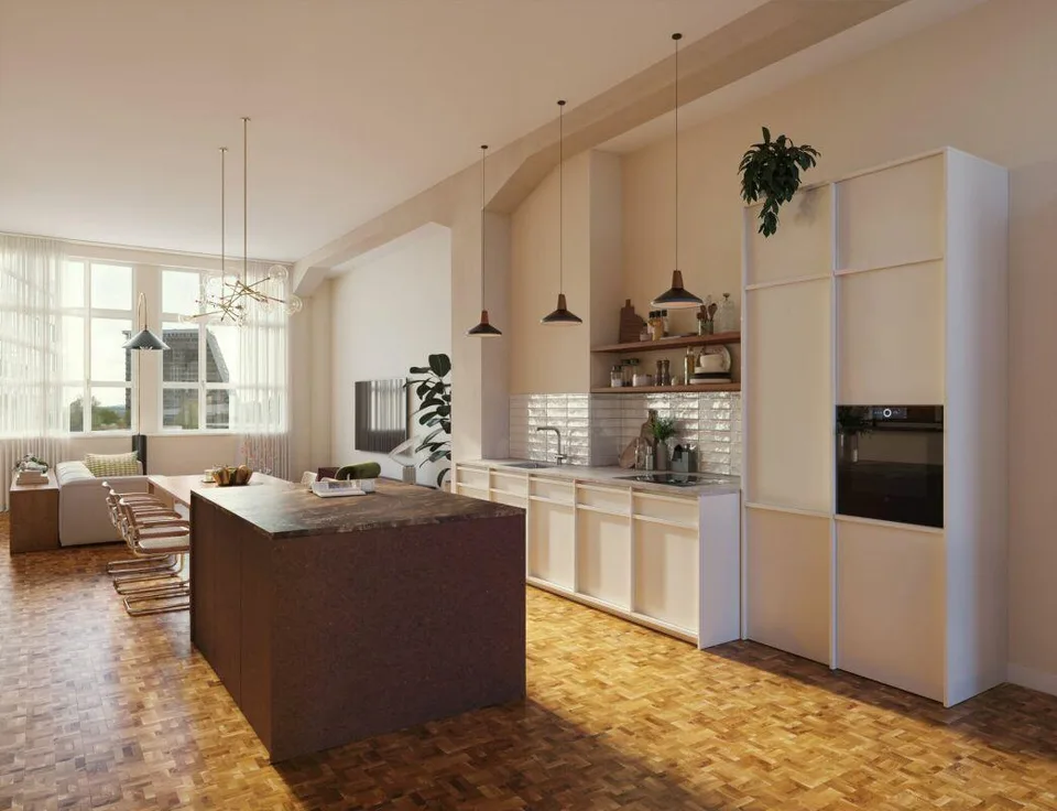 Bricklane Zug: Erstvermietung 3.5-Zimmer Loft