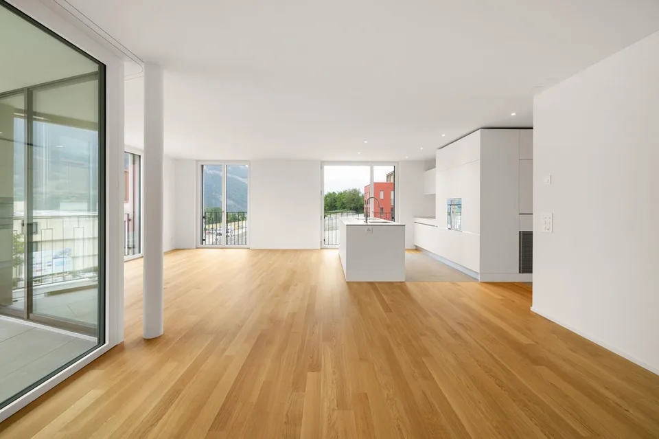 Haus F - Erhöht wohnen und Natur geniessen - Neubau Überbauung