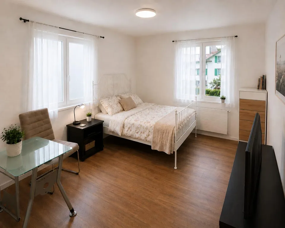 Helle, renovierte 3.5-Zimmer-Wohnung im Herzen von Glarus