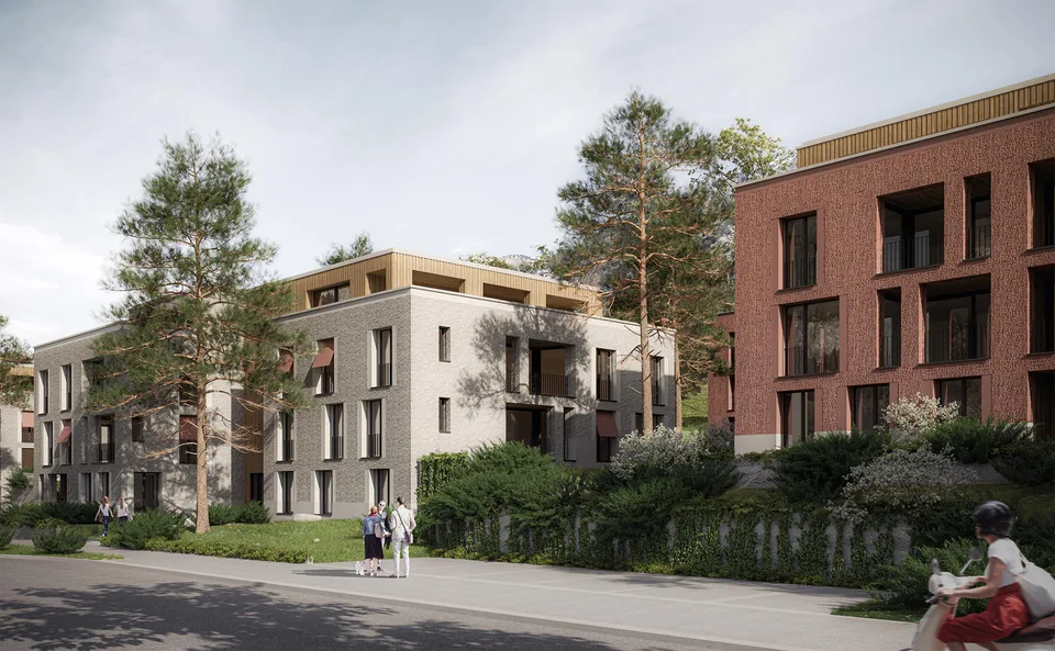 Haus D - Erhöht wohnen und Natur geniessen - Neubau Überbauung