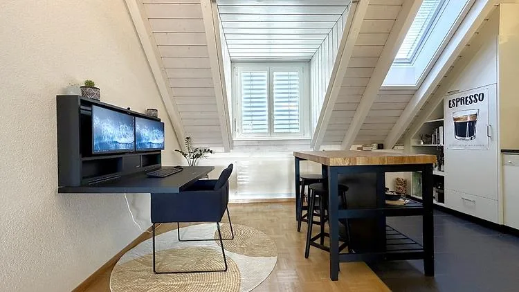 2½ ZIMMER-MAISONETTEWOHNUNG IN WATT (ZH), MÖBLIERT, TEMPORÄR