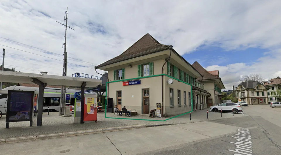 Gastrofläche an bester Lage am Bahnhof Langnau i.E.