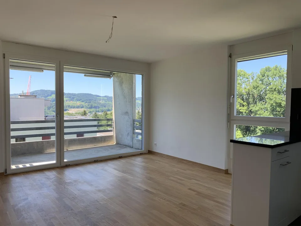 2.5 Zimmer Wohnung mit genialer Aussicht!