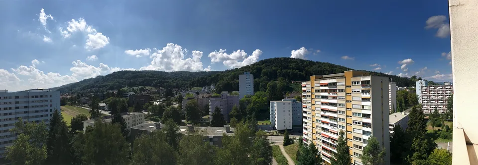 Grosse 3.5 Zimmer Luxus-Maisonnette Wohnung mit fantastischer Aussicht
