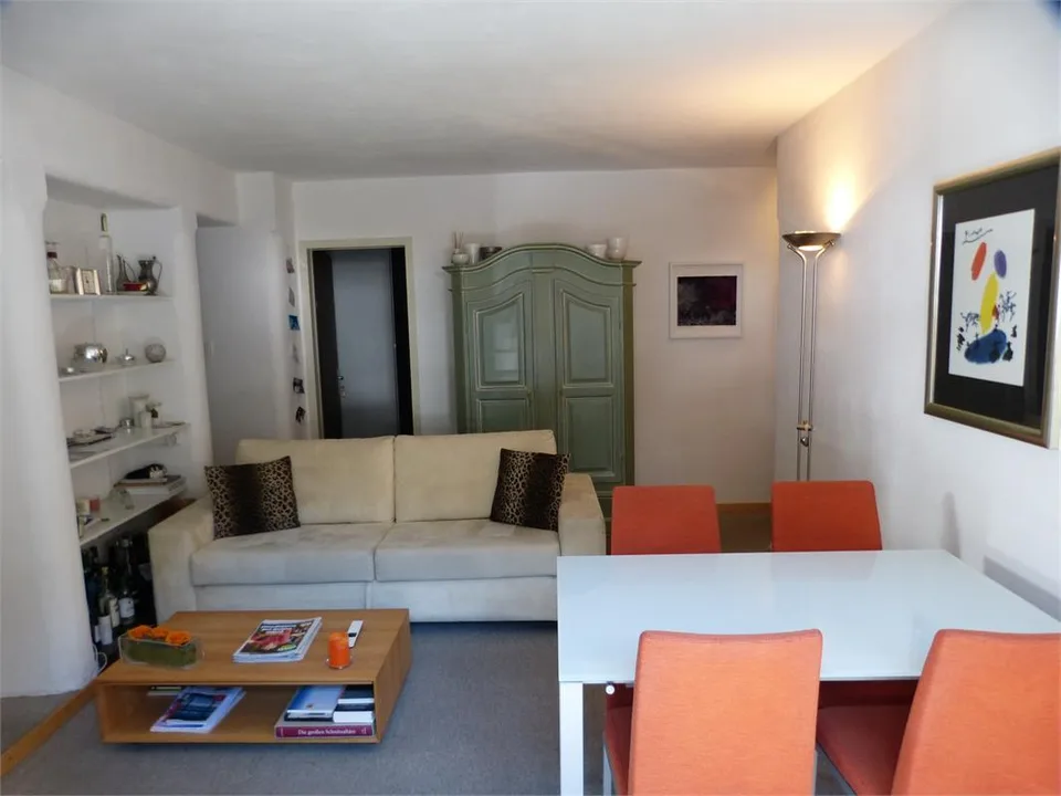 Zentrale Wohnung mit grossem Balkon zum Fluss "Landquart"