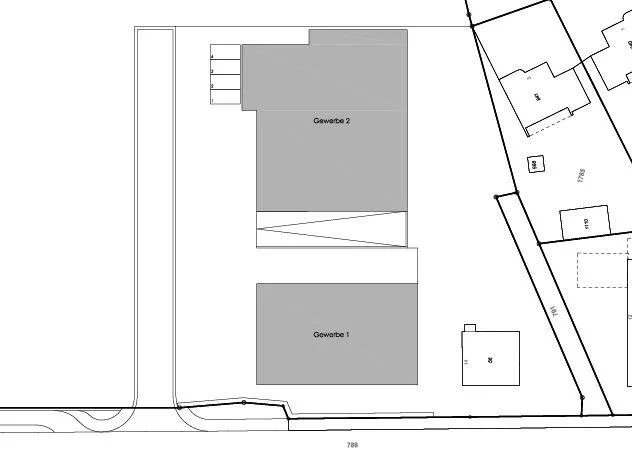 Gewerbe Neubau mit Gestaltungsmöglichkeiten